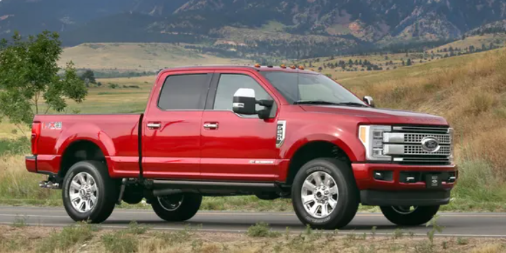 Ford Super Duty Caught 2024